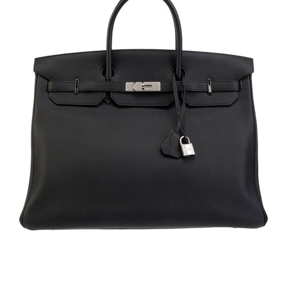 Hermes Birkin 40 Togo Noir - Picture 1 of 5